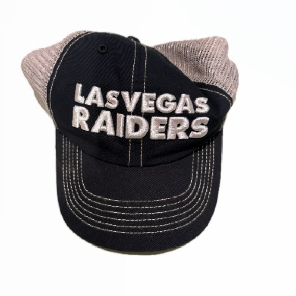 Las Vegas Raiders Women's Cap - Black and Gray - Picture 1 of 4